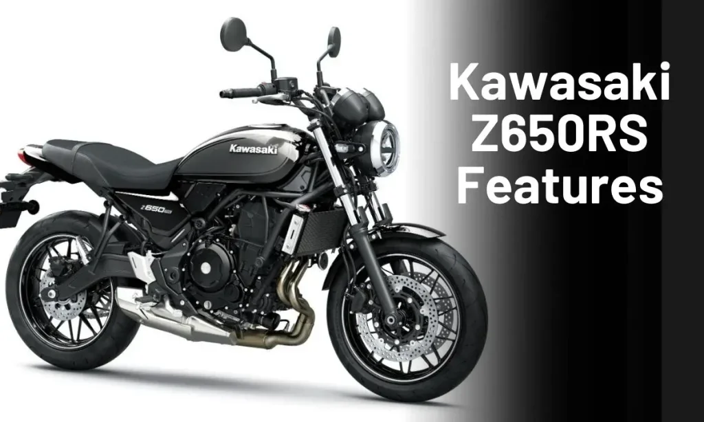 Kawasaki Z650RS Black Color stylish look with Round head lamp Bike